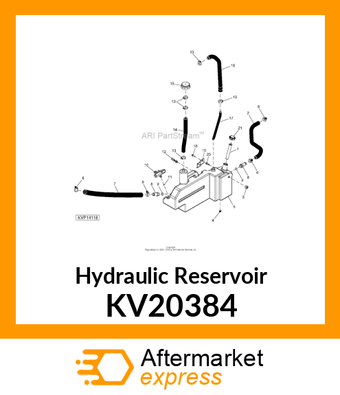 Hydraulic Reservoir KV20384