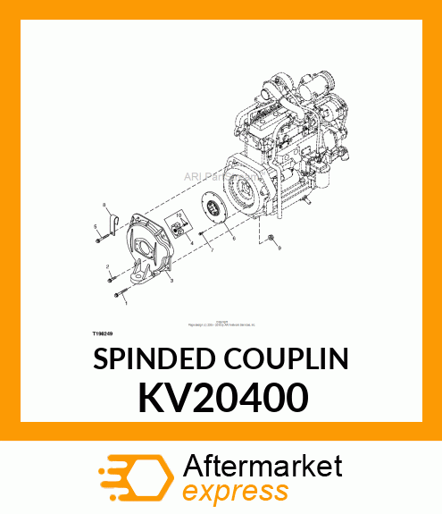 HUB, COUPLING KV20400