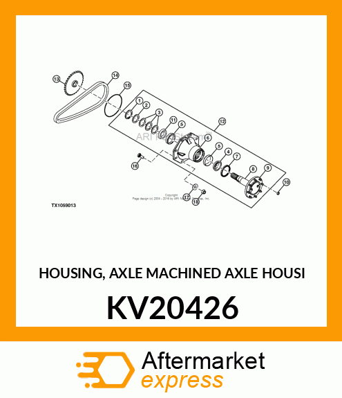 HOUSING, AXLE KV20426