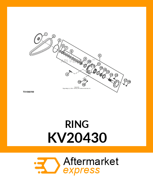 RETAINING RING RETAINING RING KV20430