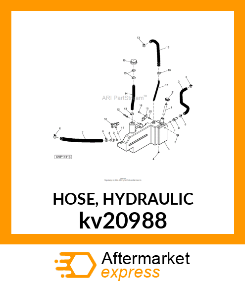 HOSE, HYDRAULIC kv20988