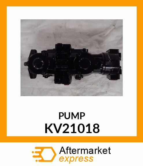 Hydraulic Pump - PUMP, HYDRAULIC TRIPLE 2.48 KV21018