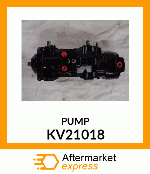 Hydraulic Pump - PUMP, HYDRAULIC TRIPLE 2.48 KV21018