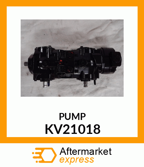 Hydraulic Pump - PUMP, HYDRAULIC TRIPLE 2.48 KV21018