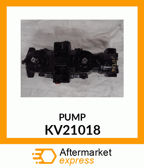 Hydraulic Pump - PUMP, HYDRAULIC TRIPLE 2.48 KV21018