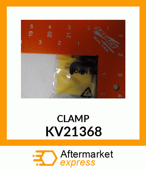 CLAMP, 3/8 DOUBLE TUBE KV21368