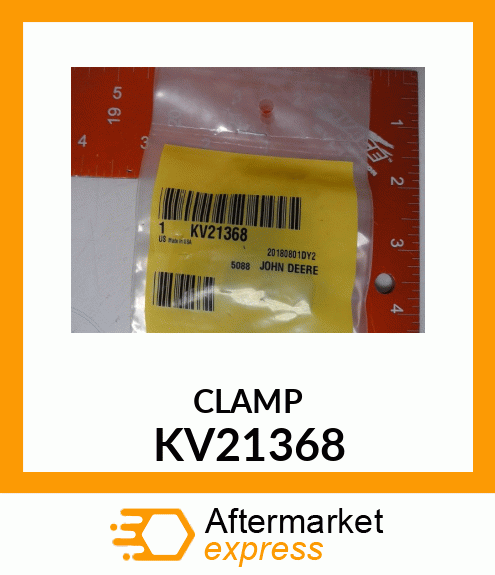 CLAMP, 3/8 DOUBLE TUBE KV21368