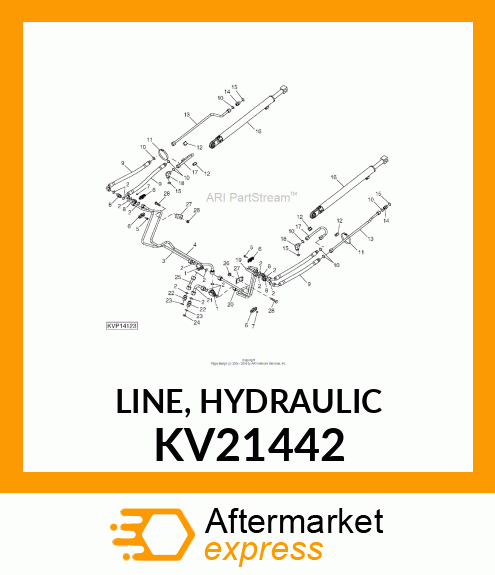 LINE, HYDRAULIC KV21442