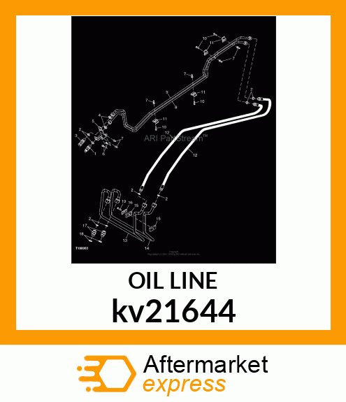 OIL LINE kv21644