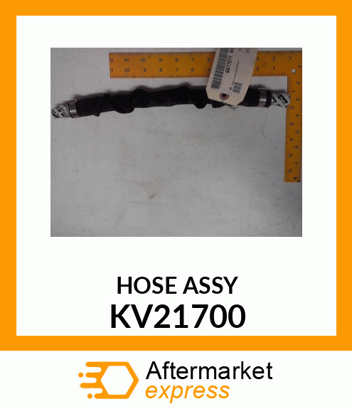 Spare part KV21700 + HOSE, HYDRAULIC