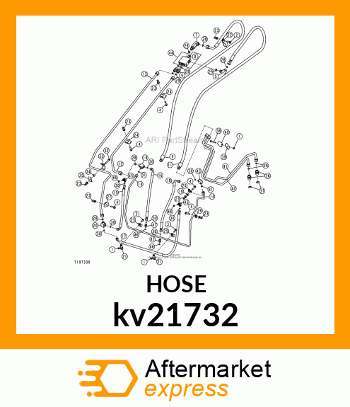 HOSE, HYDRAULIC kv21732