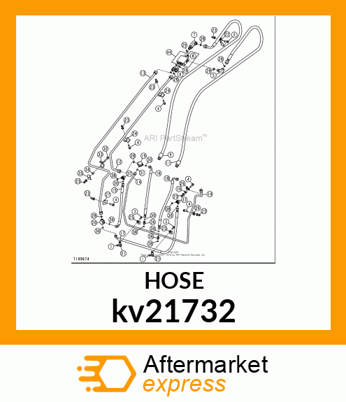 HOSE, HYDRAULIC kv21732