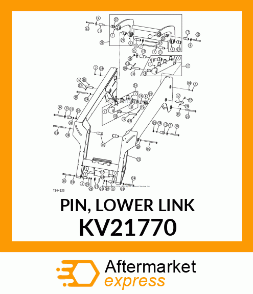 PIN, LOWER LINK KV21770