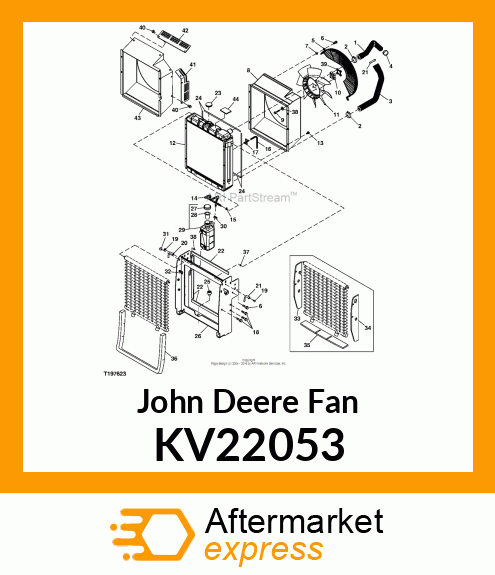 FAN, ENGINE (BLOWER) ENGINE, BLOWER KV22053