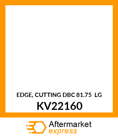 EDGE, CUTTING DBC 81.75 LG KV22160