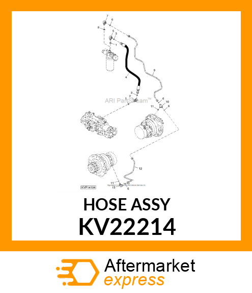 HOSE, HYDRAULIC KV22214