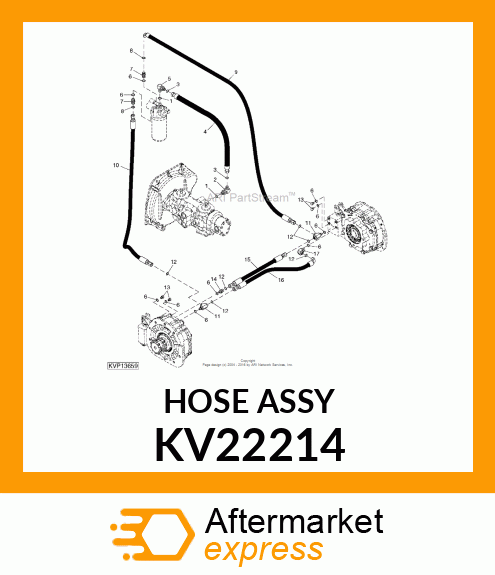 HOSE, HYDRAULIC KV22214