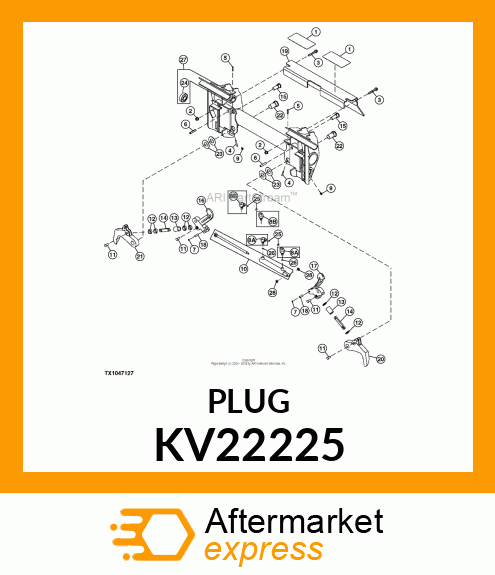 PIN, CLEVIS KV22225