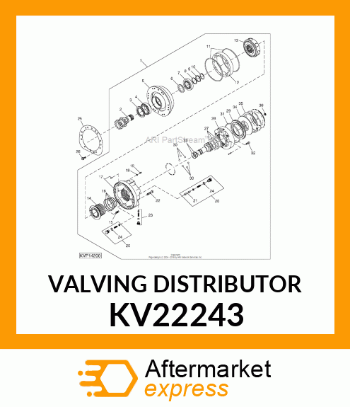 VALVING DISTRIBUTOR KV22243