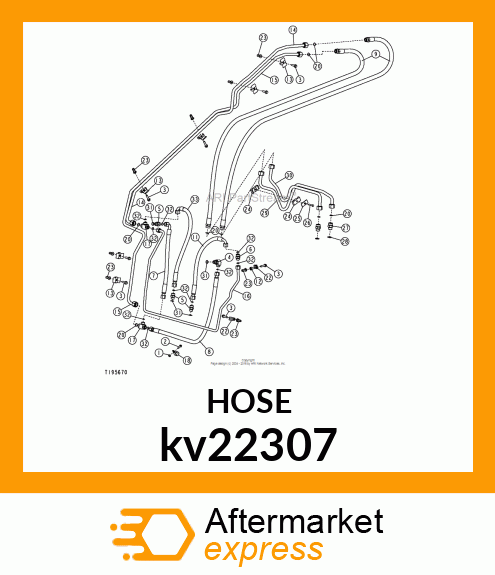 HOSE, HYDRAULIC kv22307