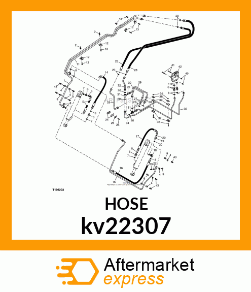 HOSE, HYDRAULIC kv22307