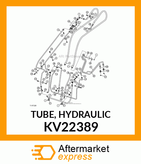 TUBE, HYDRAULIC KV22389