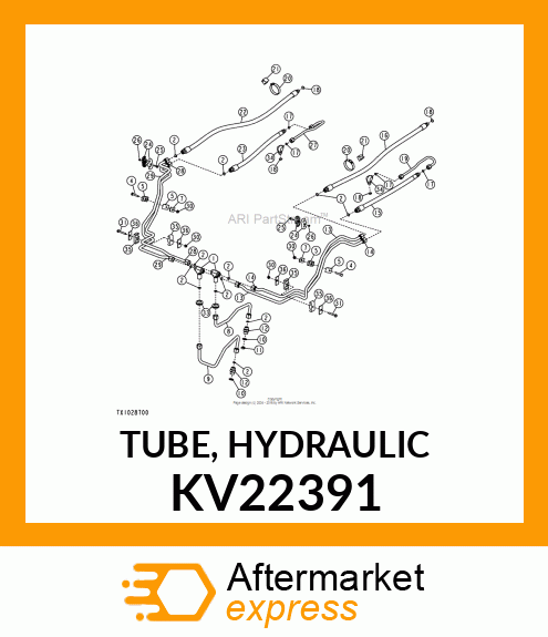 TUBE, HYDRAULIC KV22391