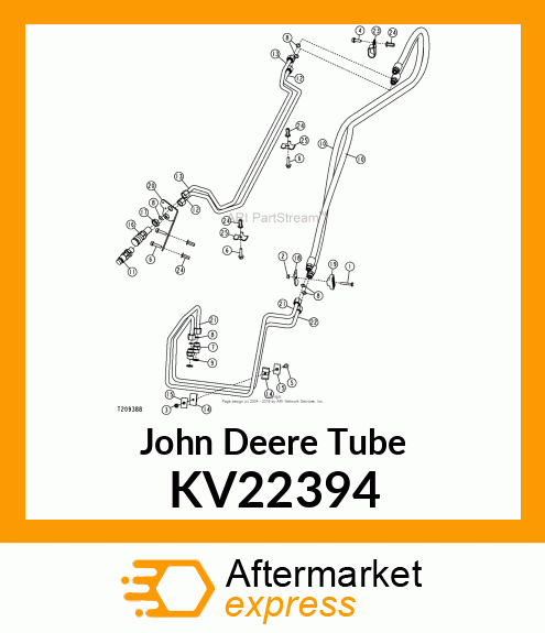 TUBE, HYDRAULIC KV22394