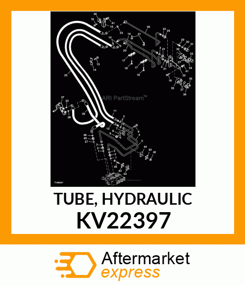 TUBE, HYDRAULIC KV22397