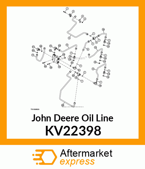 LINE, HYDRAULIC KV22398