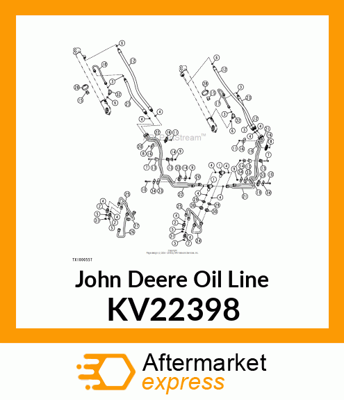 LINE, HYDRAULIC KV22398