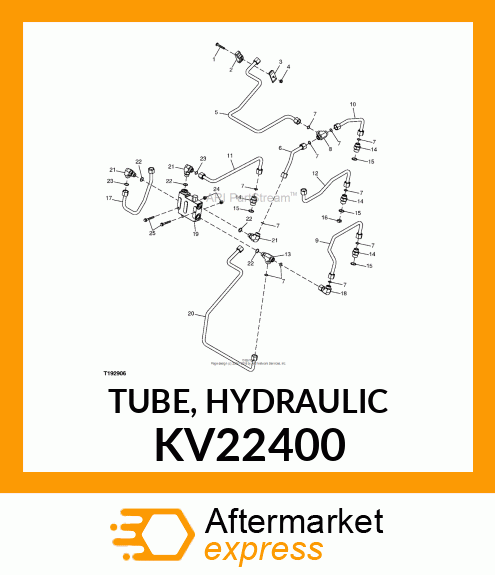 TUBE, HYDRAULIC KV22400