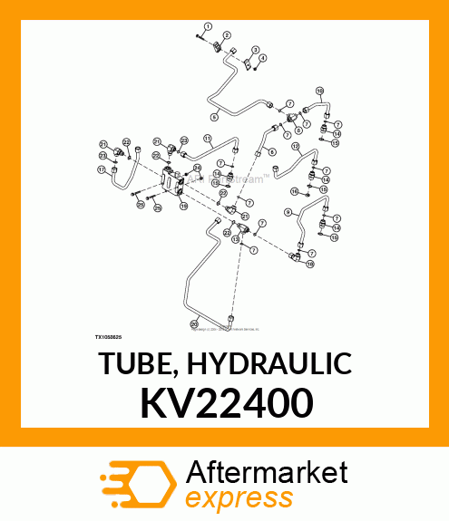 TUBE, HYDRAULIC KV22400