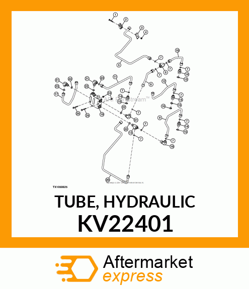 TUBE, HYDRAULIC KV22401