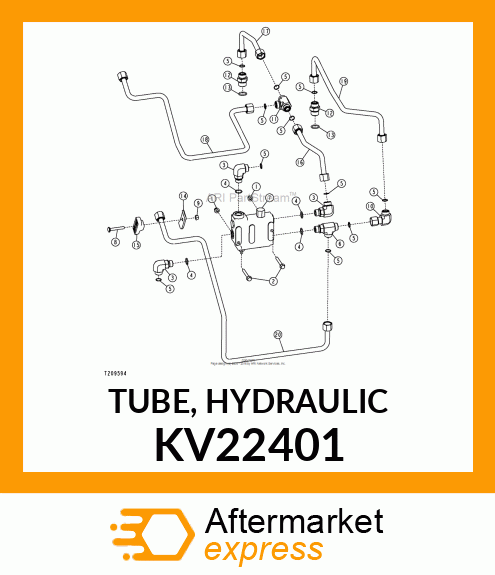 TUBE, HYDRAULIC KV22401