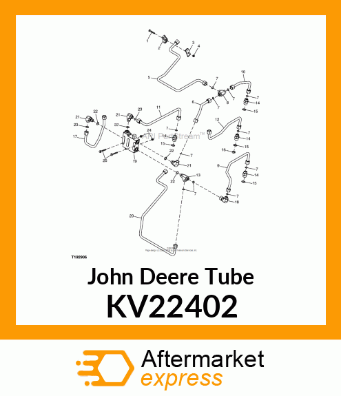 TUBE, HYDRAULIC KV22402