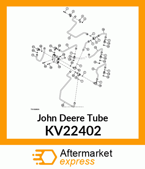 TUBE, HYDRAULIC KV22402