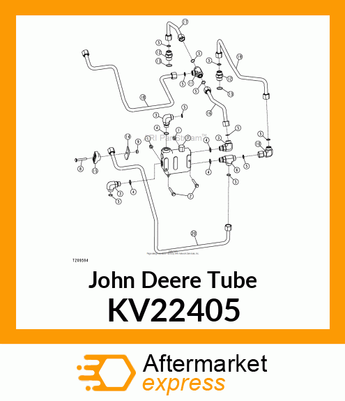 TUBE, HYDRAULIC KV22405