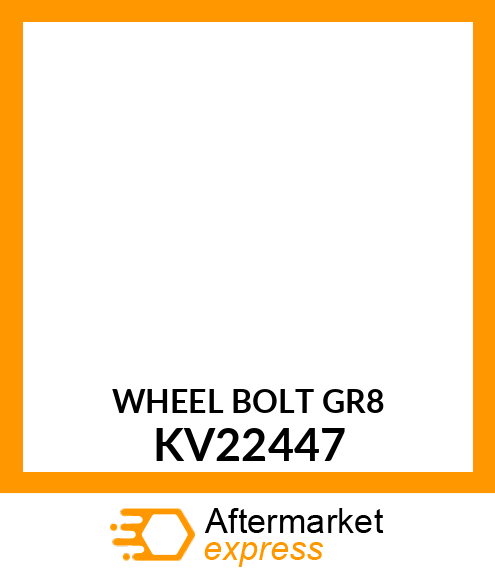 STUD, AXLE WHEEL, 5/8 KV22447