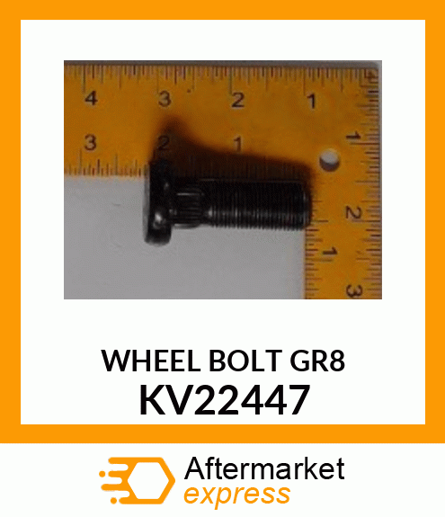 STUD, AXLE WHEEL, 5/8 KV22447