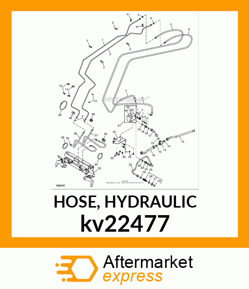 HOSE, HYDRAULIC kv22477