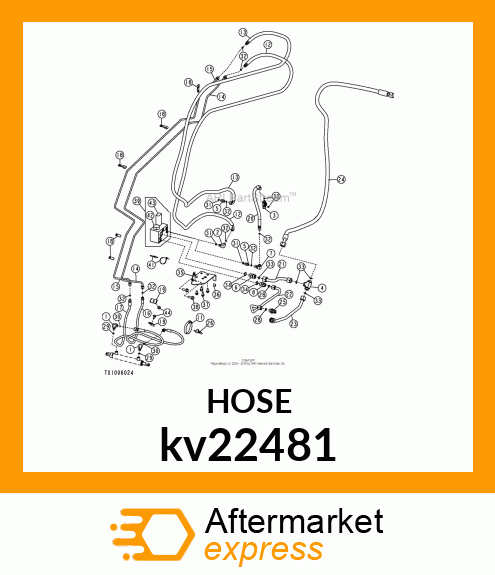 HOSE, HYDRAULIC kv22481