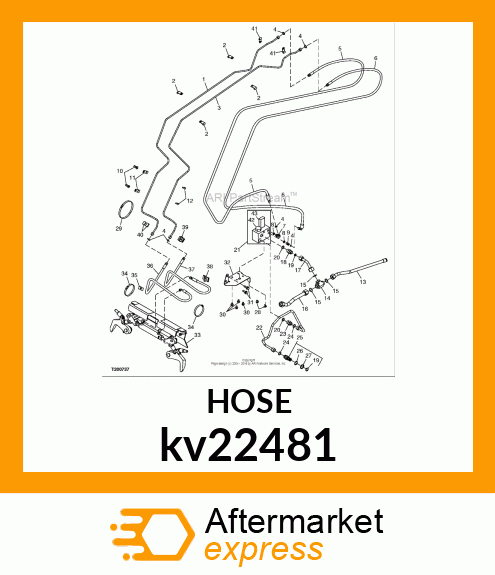 HOSE, HYDRAULIC kv22481