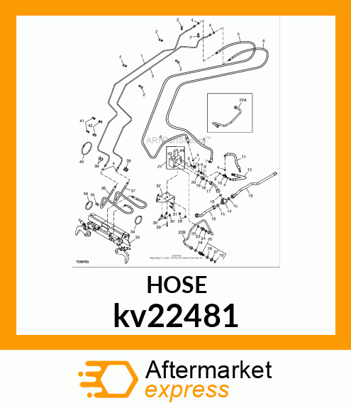 HOSE, HYDRAULIC kv22481