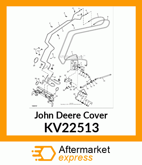 COVER, POWER HYDRAULIC QUICK KV22513