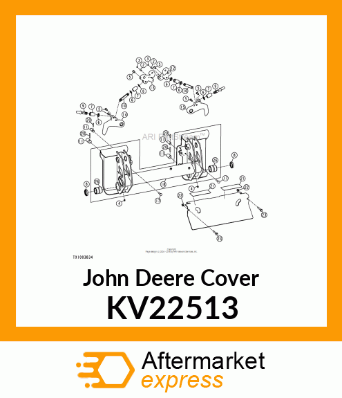 COVER, POWER HYDRAULIC QUICK KV22513