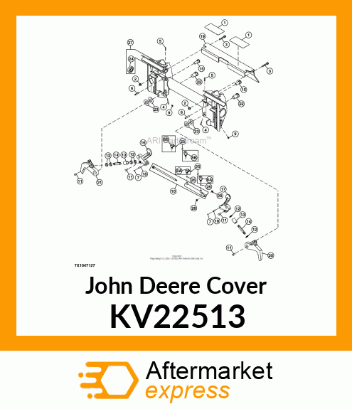 COVER, POWER HYDRAULIC QUICK KV22513