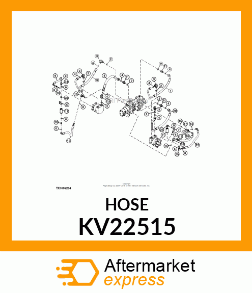 HOSE, HYDRAULIC KV22515