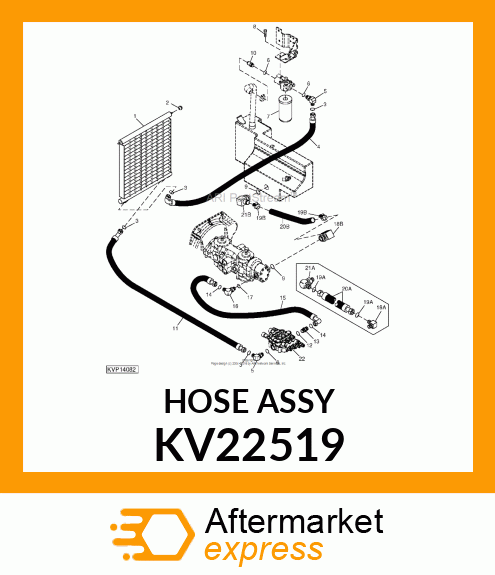 HOSE, HYDRAULIC KV22519