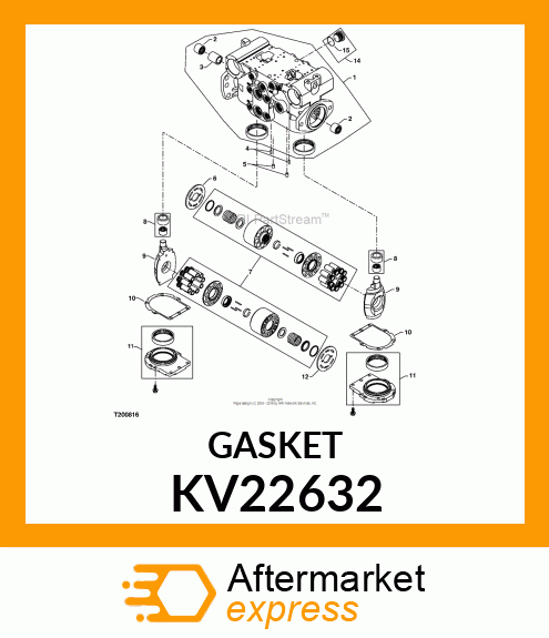 SIDE COVER GASKET KV22632